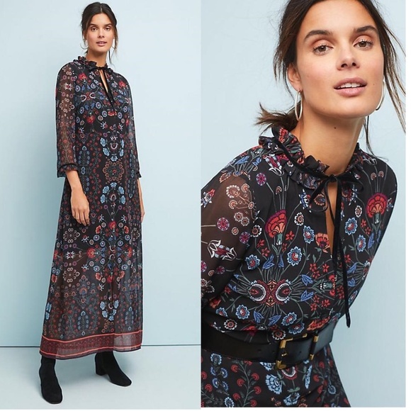 Anthropologie Dresses & Skirts - ANTHROPOLOGIE Camila Floral Dress nwt Anthropologie Dresses & Skirts - ANTHROPOLOGIE Camila Floral Dress nwt